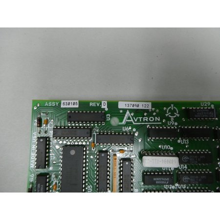 Avtron D Pcb Circuit Board 630105